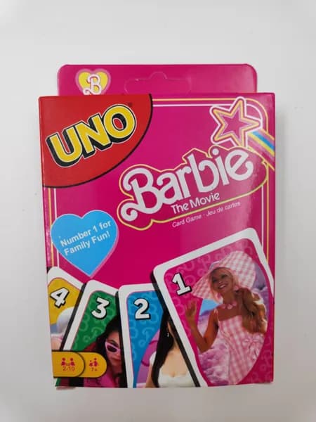 Настольная карточная игра Уно Барби UNO Barbie