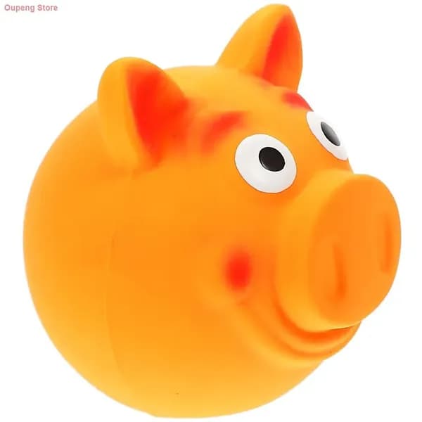 Игрушка Для Собак В Forme Свиньи Из Латекса С Пищалкой 8.00X7.50X7.00Cm
