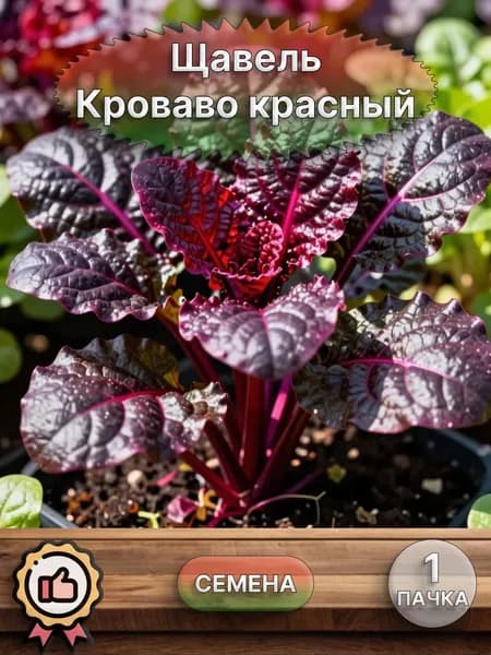 Щавель Кроваво красный, семена 10 шт.