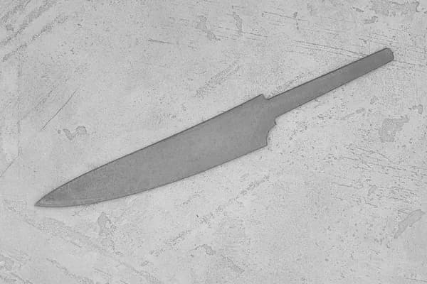 Заготовка для ножа, сталь AUS10Co 3,0мм. Модель "Геликон ГУ145" с клинком 145мм, ТО 61-62HRC