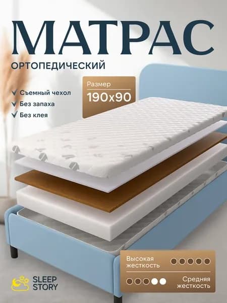 Матрас 190х90 ортопедический PREMIUM COMFORT