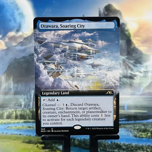 Кастомные прокси-карты Magic The Gathering, карты без фойла, выгодные скидочные цены Otawara, Soaring City NEO #503