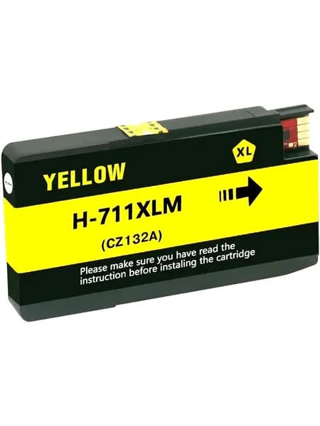 Картридж струйный NV Print 711 (NV-CZ132A), желтый, 29 мл
