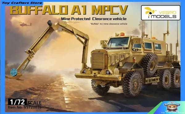 VESPID VS720035 1/72 BUFFALO A1 MPCV Модельный комплект Модель сборки автомобилей