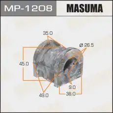Втулка стабилизатора переднего ддя Honda Accord 2.0-2.4i/2.2TD 03-08 MP-1208 MASUMA