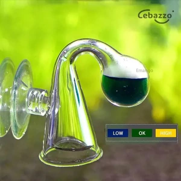 Проверитель диффузии CO2 для рыбного резервуара для монитора CO2 PH долгосрочного тестера монитора индикатора