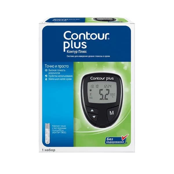 Contour Plus Глюкометр