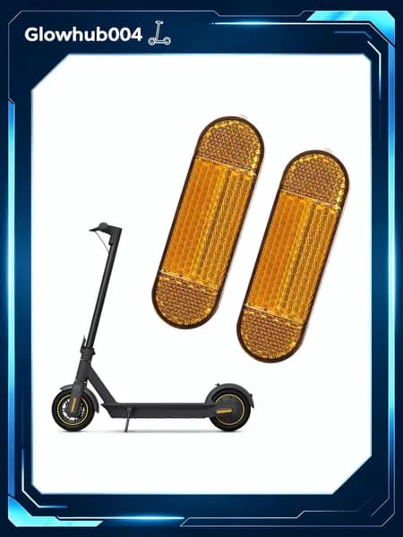 Reflective Tube Reflector Ninebot Max G30D Электрический Скутер Аксессуары ABS 20г