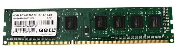 GeIL Оперативная память DDR3, 1600 МГц, 1 x (GN34GB1600C11S)