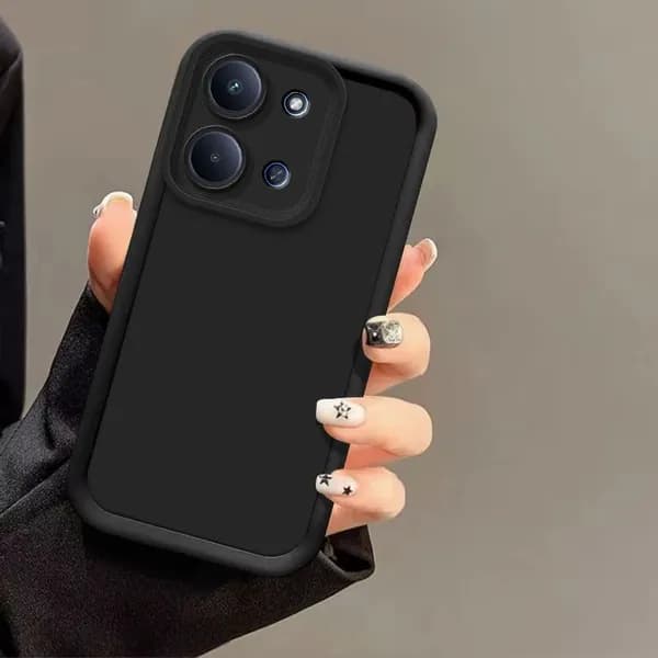 Защита объектива камеры Мягкий чехол для Redmi 15C/ POCO C85, Редми 15с/Поко С85 лайт Силиконовая задняя крышка