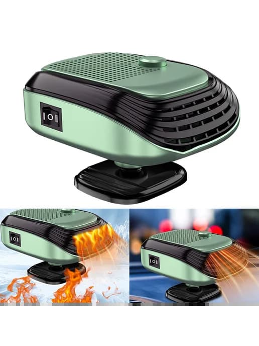 12V портативный обогреватель для авто 150Вт, вентилятор с об
