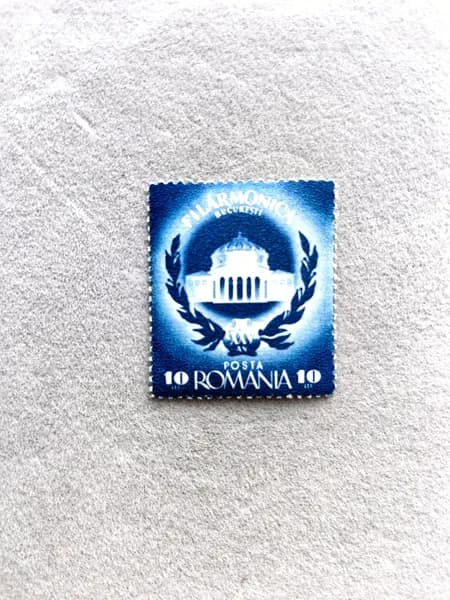 Марка марки старинные - Румыния 010. Середина 20 века.