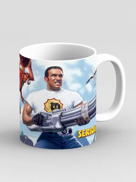 Кружка "Serious Sam. The Second Encounter. Крутой Сэм. Второе пришествие"
