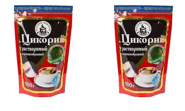 Русский цикорий порошок ZIP, 100 г, 2 шт