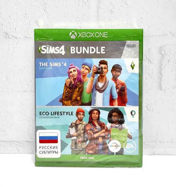 The Sims 4 Eco Lifestyle Bundle Дополнение Экологическая жизнь Русские субтитры Видеоигра на диске Xbox One / Series