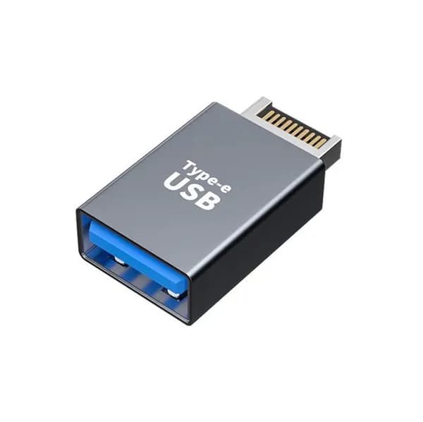 Переходник с USB type E папа на USB 3.0 мама