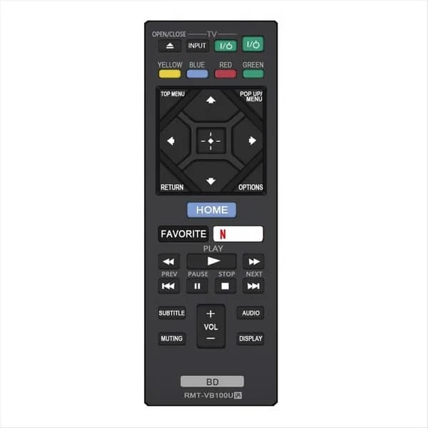 Пульт дистанционного управления RMT-VB100U для Blu-ray плееров BDP-BX350 и BDP-BX550.