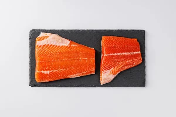 Форель филе-кусок на коже охл., 350 г