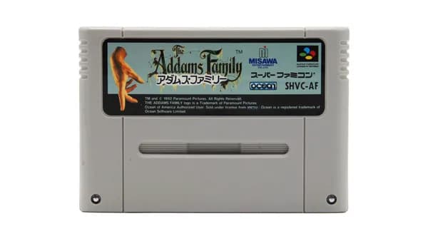 The Addams Family (Super Famicom, Без коробки) Винтаж