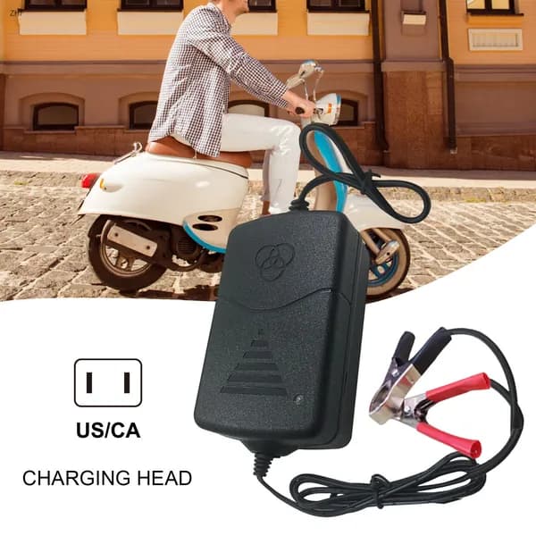 Зарядное устройство для мотоцикла 12V 7Ah