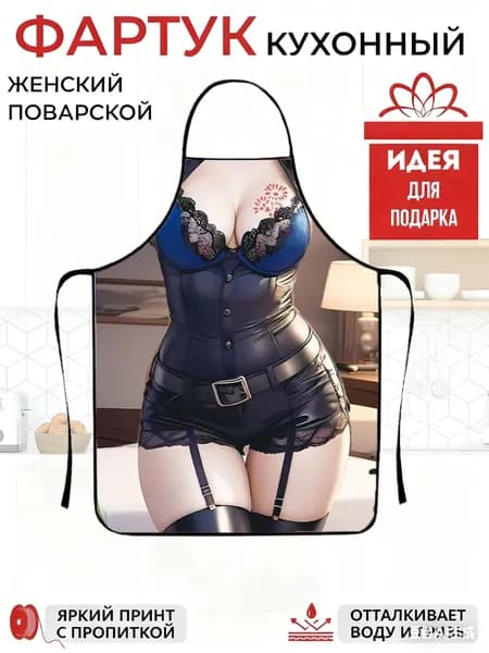 Фартук кухонный  1шт, A105