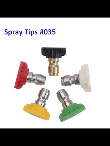 Набор насадок для мойки высокого давления Spray Tips 035