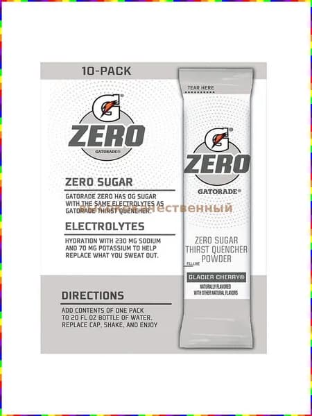 Изотонический порошок Gatorade в стиках, вкус миндаль с вишней, 10 шт.