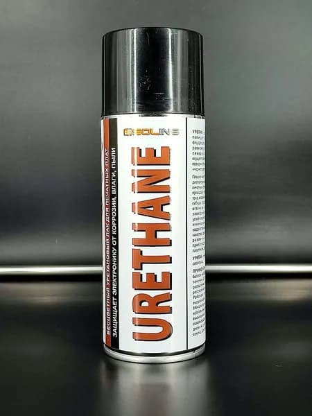 1шт/лот Аэрозоль "Urethane" - лак уретановый для печатных плат, 400мл