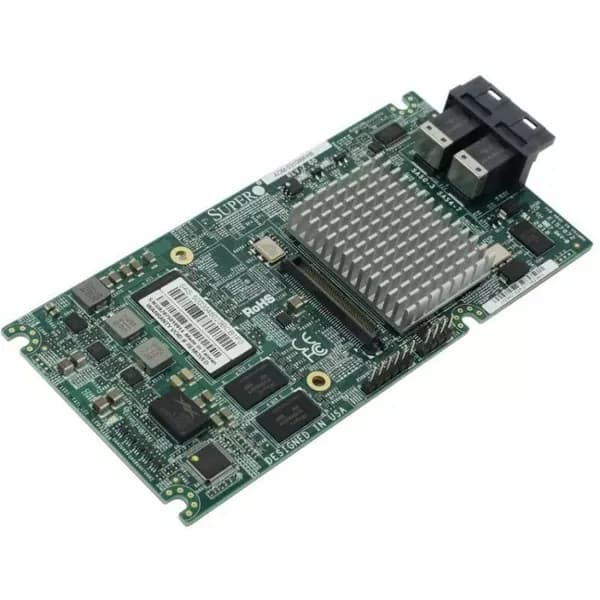 Контроллер SuperMicro AOM-S3108M-H8 (PCI-E, 8-port SAS/SATA 12Gb/s RAID 0/1/5/6/10/50/60, 2Gb)