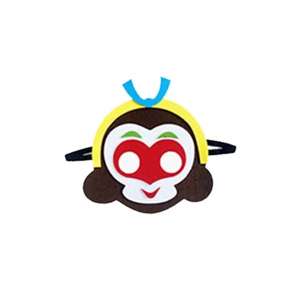 Набор для ролевых игр Сунь Укун с металлическим выдвижным посохом, маской обезьяны и плащом, игровой костюм и реквизит для детей