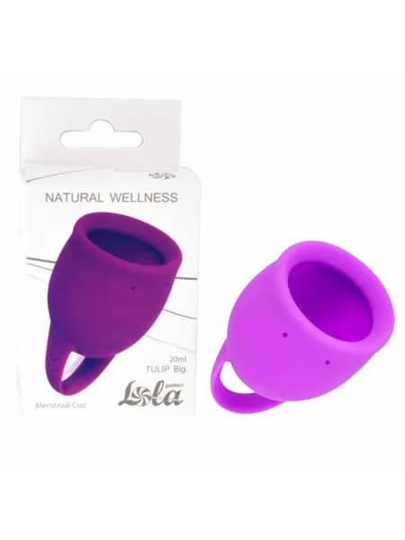 Менструальная чаша Lola NATURAL WELLNESS TULIP, объем 20 мл