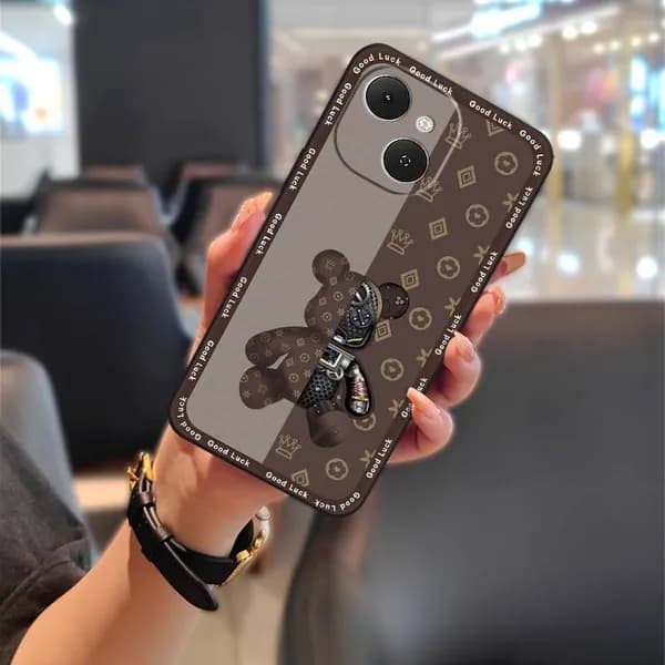 Чехол Lulumi для телефона Tecno Spark40C/Km4k, противоударный, из ТПУ с рисунком, прочный, мягкий, задняя крышка, полное покрытие, защитный чехол