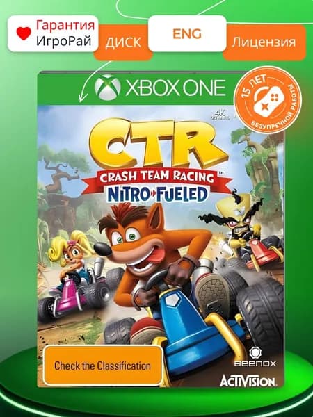 Игра Crash Team Racing Nitro-Fueled (XBOX One)