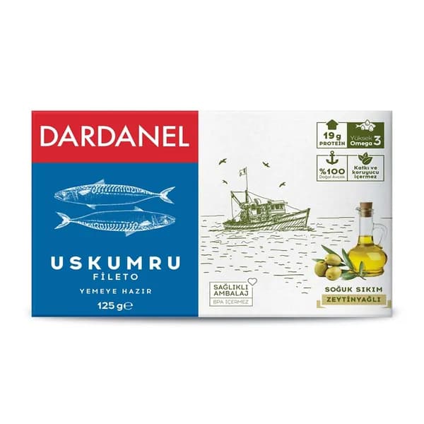 Dardanel - Скумбрия в оливковом масле 125 г
