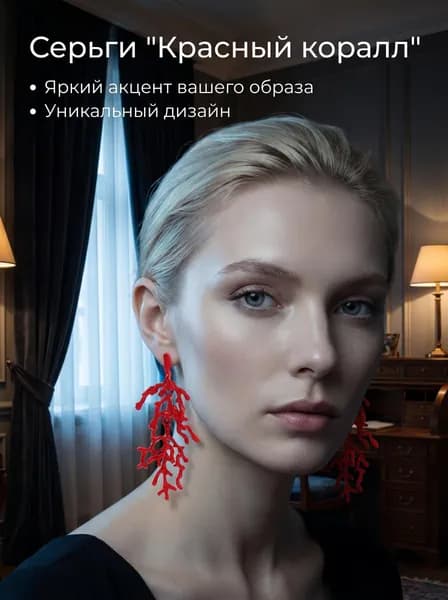 pauli manfi Серьги крупные