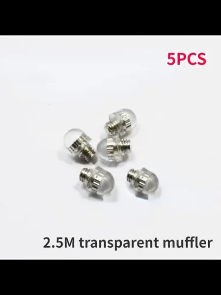 Глушители для ножниц 5шт, 2.5M Transparent