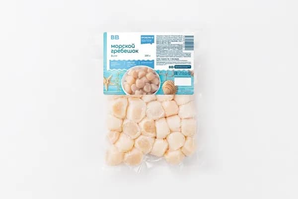 Морской гребешок филе 100/130 зам., 300 г