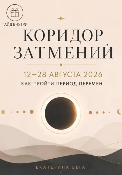 Коридор затмений 12 28 августа 2026. Как пройти период перемен | Екатерина Вега | Электронная книга