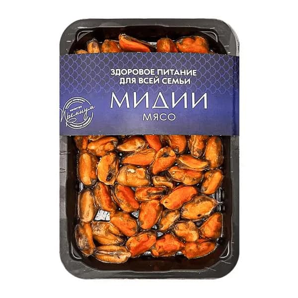 Мясо чилийских мидий Шифудо вареномороженное 300г