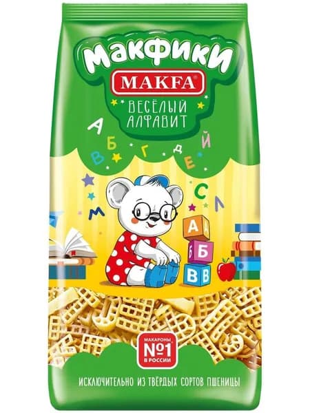 Макфики "Веселый алфавит", 300 г