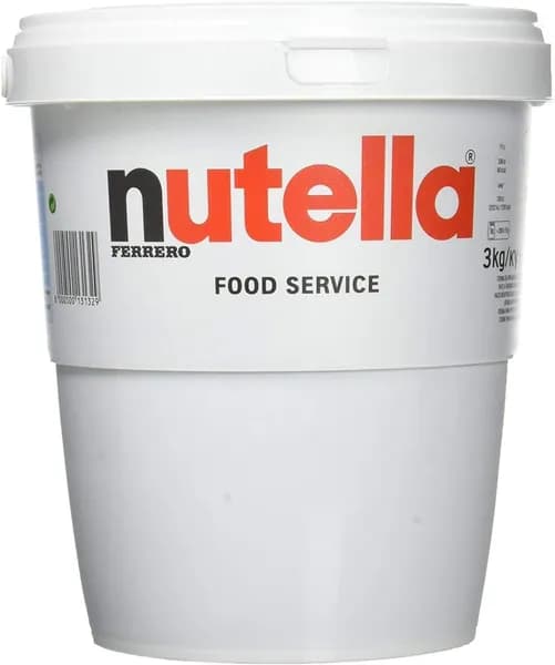 Шоколадная паста ореховая Nutella из молочного шоколада с фундуком, 3 кг