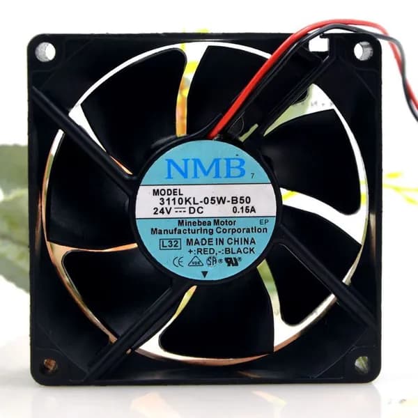 Новый NMB 3110KL-05W-B50 24V 0.15A 8CM 8025 инверторный вентилятор охлаждения