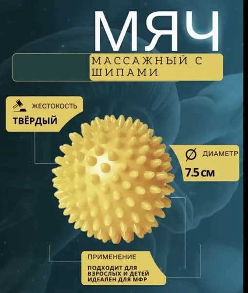 Спортивный массажный мяч