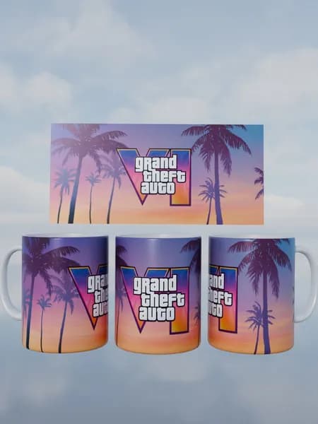 Кружка Grand Theft Auto VI GTA 6