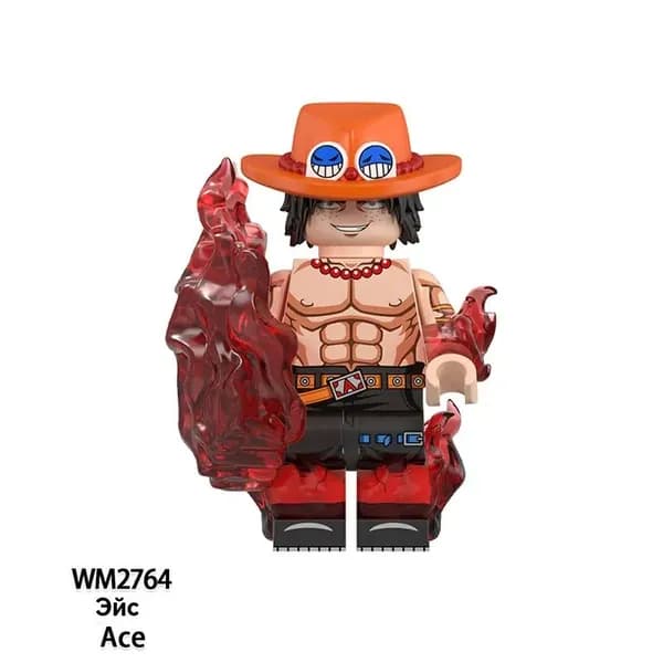 Минифигурка "One Piece / Ван Пис Эйс" совместим с конструкторами