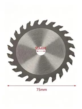 Диск пильный 75 x 2; 24  зуб.