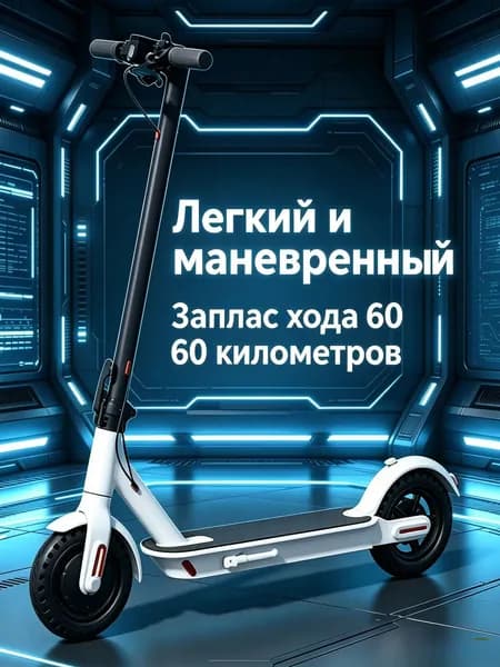 Электросамокат MGK0304, белый