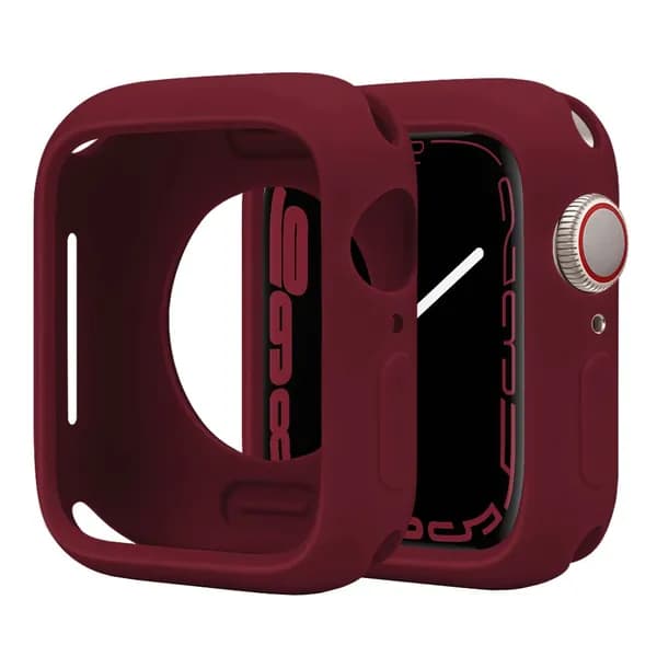 Чехол для Apple watch 1 2 3 4 5 6 SE 42mm 44mm, Силиконовый