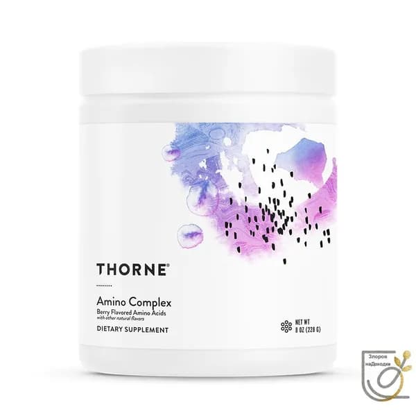 Thorne Research, Amino Complex - Berry, Аминокислотный комплекс, 220 грамм X