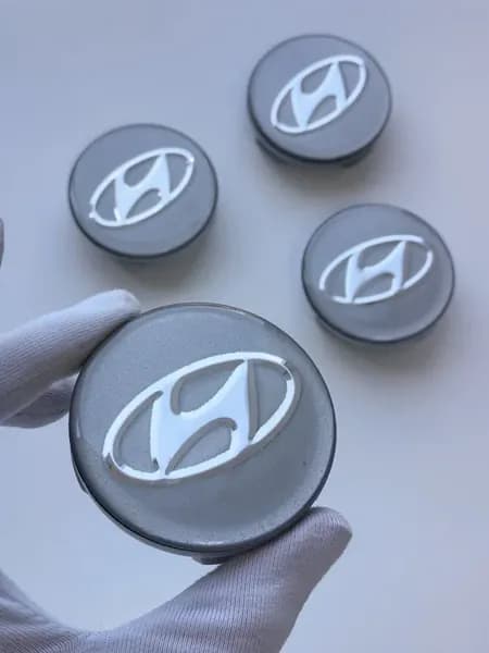 Заглушки Hyundai 60 мм колпачки на литые диски